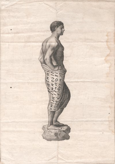 Standbeeld van een Man door James Heath