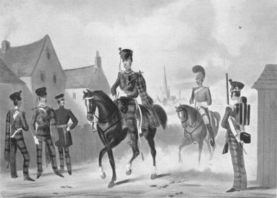 71e Highland Light Infantry Regiment Beoordelingsorde, c1840, 1909 door James Henry Lynch