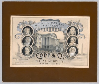 Ontwerp voor een Halftoon Gravure: Hoe een Patent te Verkrijgen, Copp & Co. Patent Advocaten, Washington, D.C. door James Henry Moser