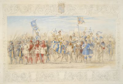 Archibald William Montgomerie, Graaf van Eglinton, Heer van het Toernooi door James Henry Nixon