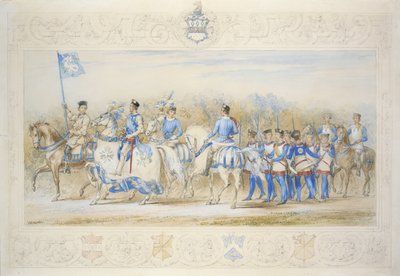 Charles Lamb Esq, Ridder van de Witte Roos door James Henry Nixon