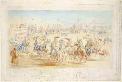 De Melee (Nr. 1), 1839 door James Henry Nixon