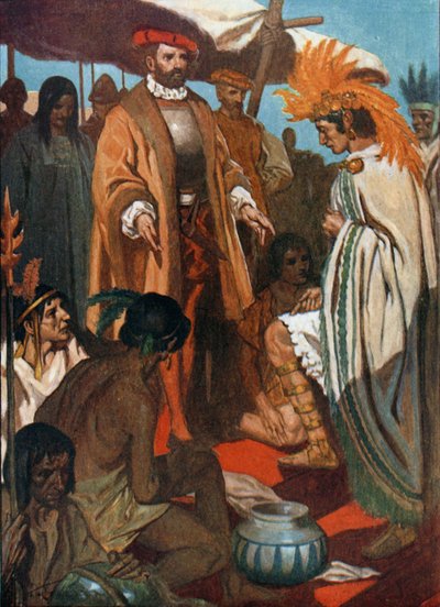 Je zult met mij omgaan, Malintzin, zoals je wilt door James Henry Robinson