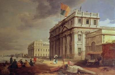 Greenwich Hospital, 1842 door James Holland