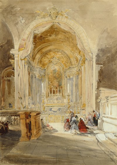 De Kapel van St. Johannes de Doper, San Roque, Lissabon door James Holland