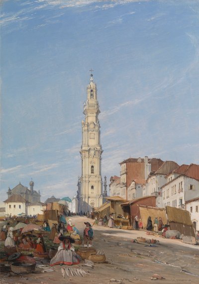 Torre Dos Clerigos, Porto, Portugal door James Holland