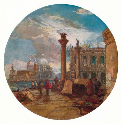 Uitzicht in Venetië, ca. 1853 door James Holland
