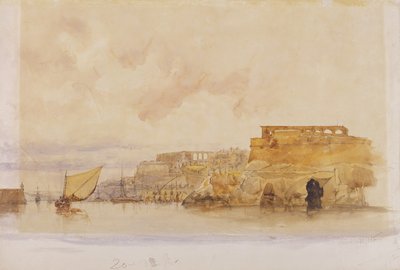 Uitzicht op Valetta, Malta door James Holland