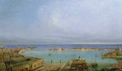 Uitzicht op Venetië vanaf de Campanile door James Holland