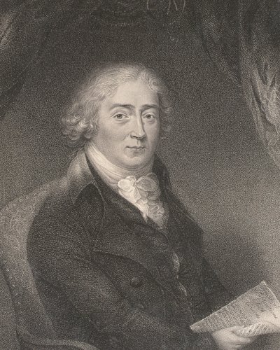 Portret van Venanzio Rauzzini (1746-1810) gegraveerd door Robert Hancock (1730-1817) door James Hutchison