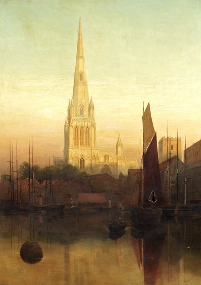St Mary Redcliffe, Bristol, mogelijk 1886 door James Jackson Curnock