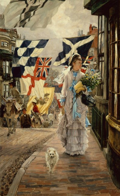 Een Feestdag in Brighton door James Jacques Joseph Tissot