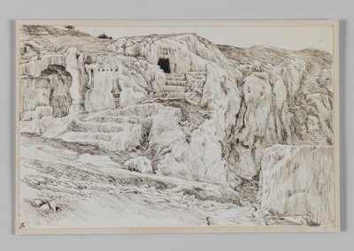 Oude graven, Vallei van Hinnom, illustratie uit Het Leven van Onze Heer Jezus Christus door James Jacques Joseph Tissot