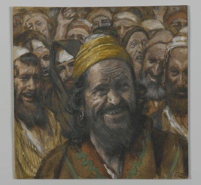 Barabbas, illustratie uit Het Leven van Onze Heer Jezus Christus, 1886-94 door James Jacques Joseph Tissot