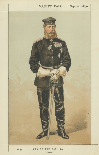 Graaf Von Bismarck-Schoenausen door James Jacques Joseph Tissot