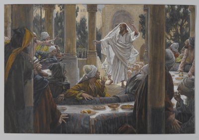 Vervloekingen tegen de Farizeeën door James Jacques Joseph Tissot