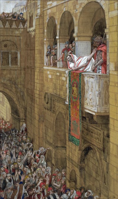 Ecce Homo, illustratie voor Het leven van Christus door James Jacques Joseph Tissot