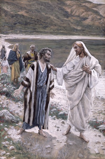 Weid mijn lammeren, illustratie voor Het leven van Christus, ca. 1884-96 door James Jacques Joseph Tissot