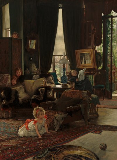 Verstoppertje door James Jacques Joseph Tissot