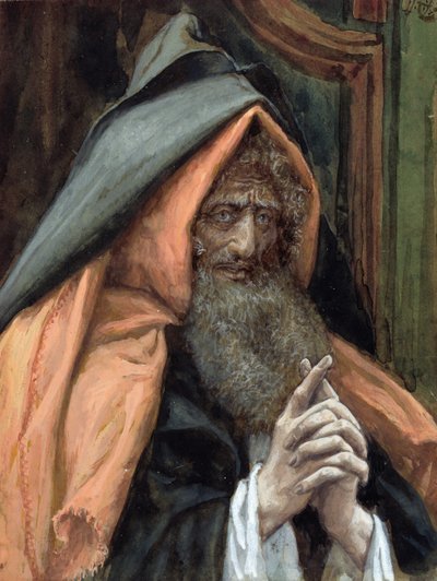 Jozef van Arimathea, illustratie voor Het Leven van Christus door James Jacques Joseph Tissot