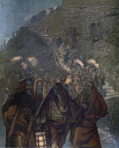Judas en met hem een grote menigte - uit 