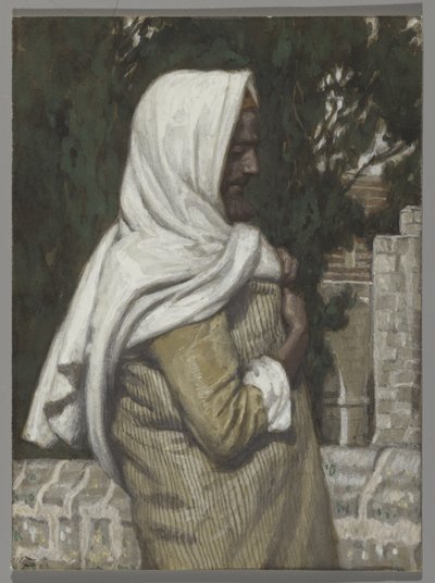 Lazarus, illustratie voor Het leven van Christus, ca. 1886-94 door James Jacques Joseph Tissot