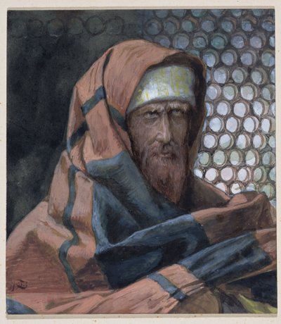 Nicodemus, illustratie voor Het Leven van Christus door James Jacques Joseph Tissot