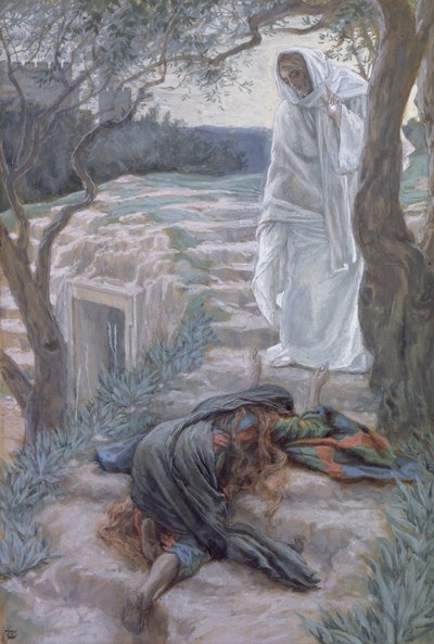 Noli Me Tangere, illustratie voor Het leven van Christus, ca. 1884-96 door James Jacques Joseph Tissot