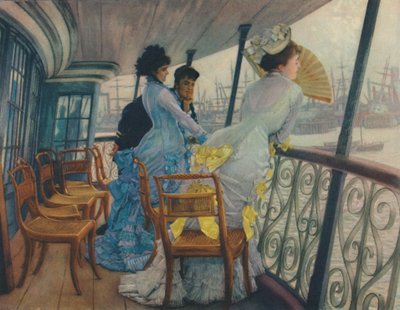 Aan boord van H.M.S. Calcutta door James Jacques Joseph Tissot