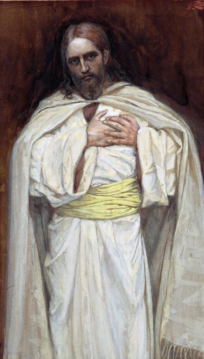 Onze Heer Jezus Christus, illustratie voor Het Leven van Christus door James Jacques Joseph Tissot