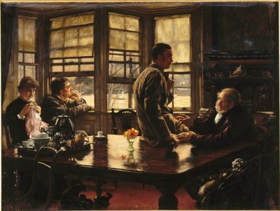 Parabel van de Verloren Zoon: het Vertrek, 1880 door James Jacques Joseph Tissot