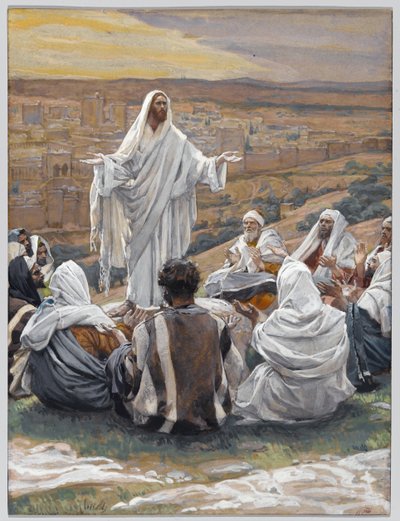 Pater Noster - Het Onze Vader, illustratie voor Het leven van Christus, ca. 1886-94 door James Jacques Joseph Tissot