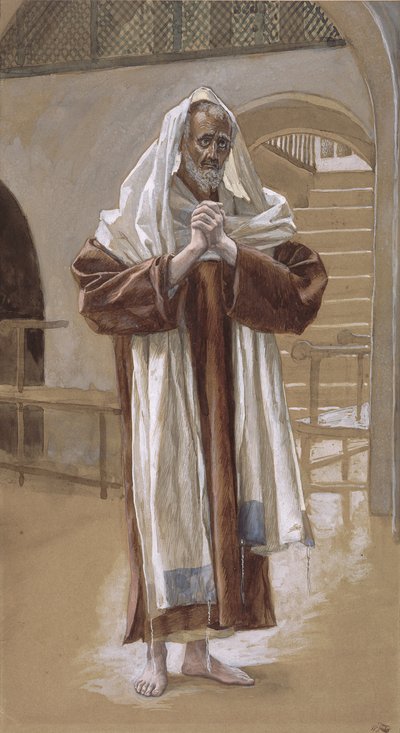 Sint Andreas, illustratie voor Het Leven van Christus door James Jacques Joseph Tissot