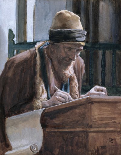 Sint Marcus, illustratie voor Het leven van Christus, ca. 1886-94 door James Jacques Joseph Tissot