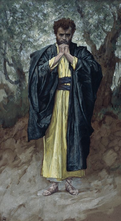 Sint Matteüs, illustratie voor Het Leven van Christus door James Jacques Joseph Tissot