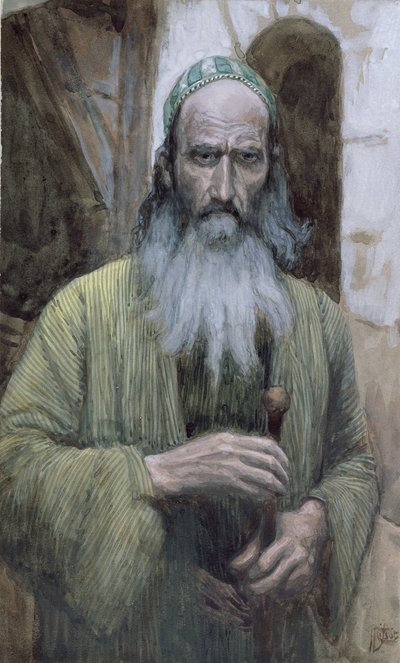 Sint Paulus, illustratie voor Het leven van Christus, ca. 1886-94 door James Jacques Joseph Tissot