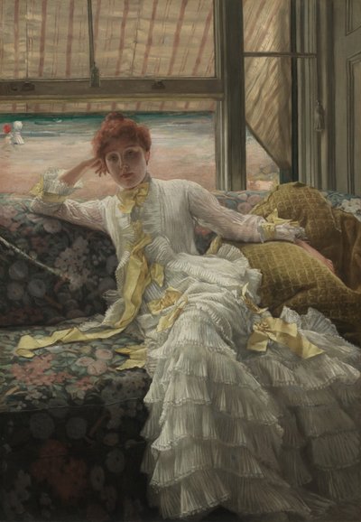 Aan zee door James Jacques Joseph Tissot