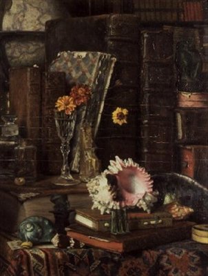 Stilleven met schelpen door James Jacques Joseph Tissot