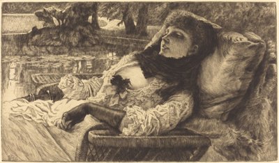 Zomeravond door James Jacques Joseph Tissot