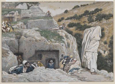 De Schuilplaats van de Apostelen, illustratie uit Het Leven van Onze Heer Jezus Christus, 1886-94 door James Jacques Joseph Tissot