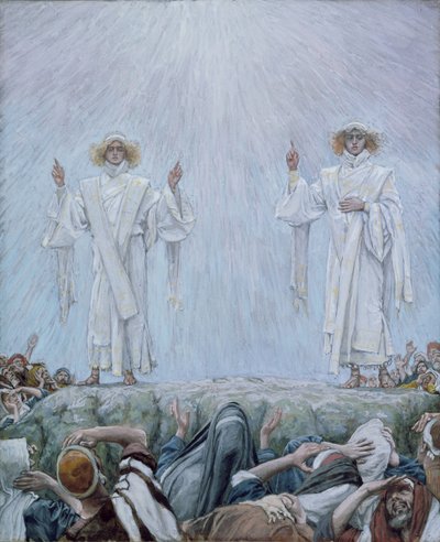 De hemelvaart, illustratie voor Het leven van Christus, ca. 1884-96 door James Jacques Joseph Tissot