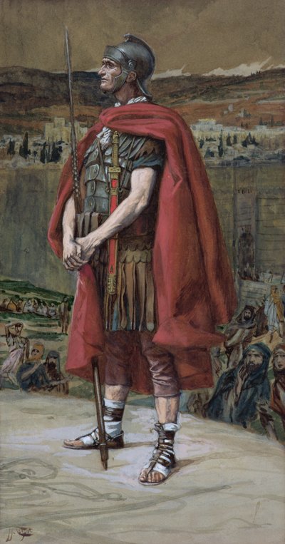 De centurio, illustratie voor Het Leven van Christus door James Jacques Joseph Tissot