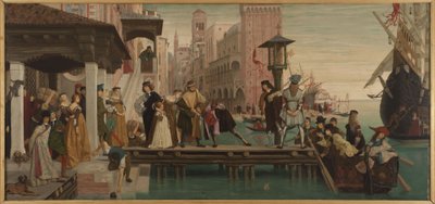 Het vertrek van de verloren zoon door James Jacques Joseph Tissot