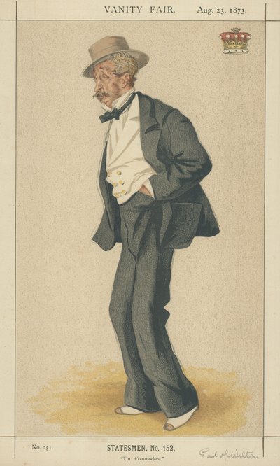 De graaf van Wilton door James Jacques Joseph Tissot