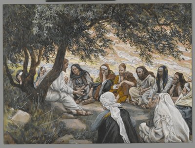 De vermaning aan de apostelen door James Jacques Joseph Tissot