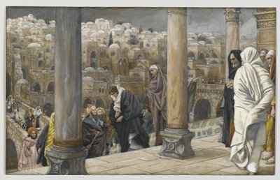 De heidenen vragen om Jezus te zien door James Jacques Joseph Tissot