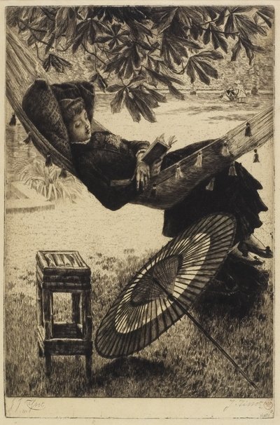 De Hangmat door James Jacques Joseph Tissot