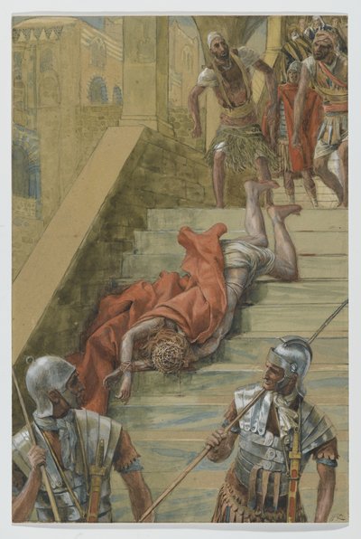 De Heilige Trap, illustratie uit Het Leven van Onze Heer Jezus Christus, 1886-94 door James Jacques Joseph Tissot