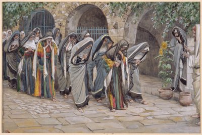 De heilige vrouwen, illustratie voor Het Leven van Christus door James Jacques Joseph Tissot