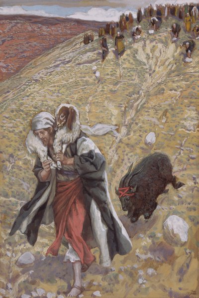 De zondebok, illustratie voor Het Leven van Christus door James Jacques Joseph Tissot